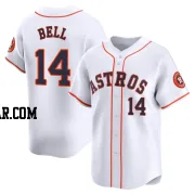 Derek Bell Men's Houston Astros White Limited Home Jersey