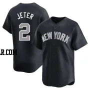 Derek Jeter Men's New York Yankees Navy Limited Alternate Jersey