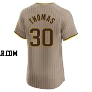 Derrel Thomas Men's San Diego Padres Brown Elite Alternate Jersey