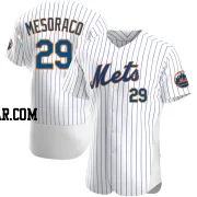 Devin Mesoraco Men's New York Mets White Authentic Home Jersey