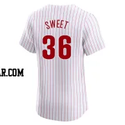 Devin Sweet Men's Philadelphia Phillies White Elite Home Jersey