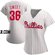 Devin Sweet Women's Philadelphia Phillies White Authentic Home Jersey