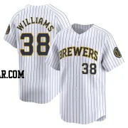 Devin Williams Men's Milwaukee Brewers White Limited Alternate Jersey