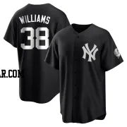 Devin Williams Men's New York Yankees Black/White Replica Jersey