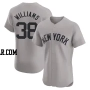 Devin Williams Men's New York Yankees Gray Elite Road Jersey