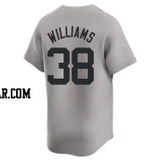 Devin Williams Men's New York Yankees Gray Limited Away 2024 World Series Jersey