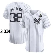 Devin Williams Men's New York Yankees White Elite Home 2024 World Series Jersey