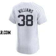 Devin Williams Men's New York Yankees White Elite Home 2024 World Series Jersey