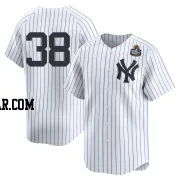 Devin Williams Men's New York Yankees White Limited Yankee Home 2nd 2024 World Series Jersey