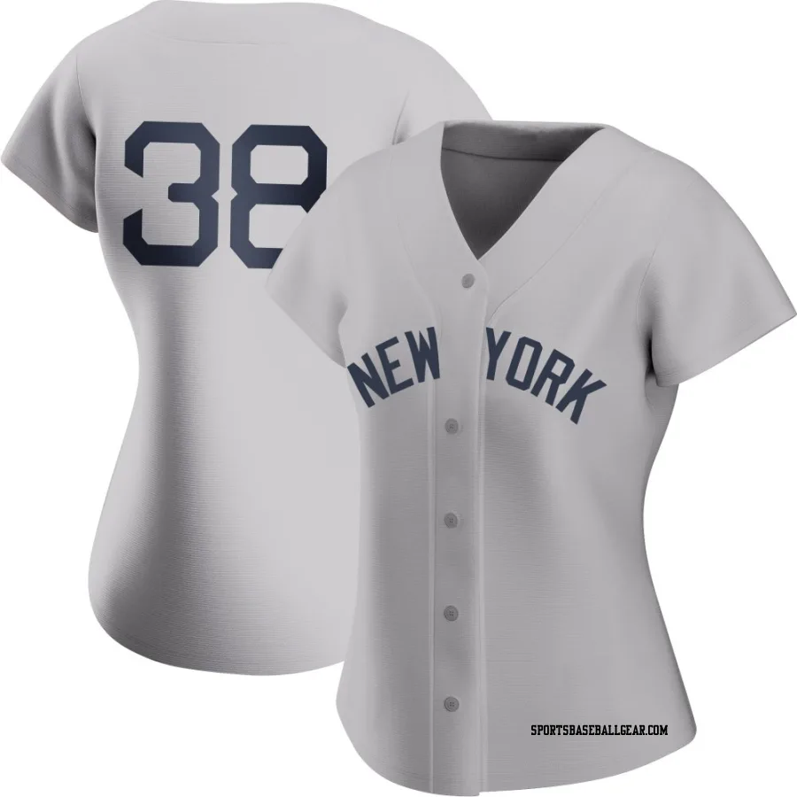 Devin Williams Women's New York Yankees Gray Authentic 2021 Field of Dreams Jersey