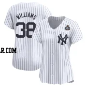 Devin Williams Women's New York Yankees White Limited Yankee Home 2024 World Series Jersey