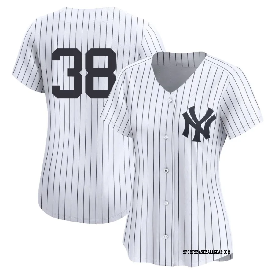 Devin Williams Women's New York Yankees White Limited Yankee Home 2nd Jersey