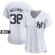 Devin Williams Women's New York Yankees White Limited Yankee Home Jersey