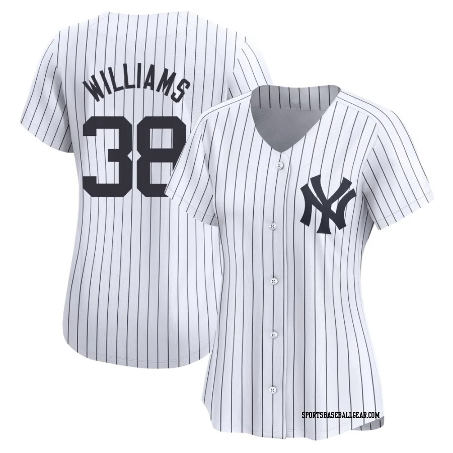 Devin Williams Women's New York Yankees White Limited Yankee Home Jersey