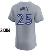 Devon White Men's Toronto Blue Jays Gray Elite Road Jersey