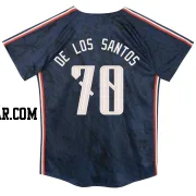 Deyvison De Los Santos Toddler Cleveland Guardians Navy Limited Preschool & 2024 City Connect Jersey