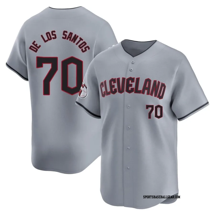 Deyvison De Los Santos Youth Cleveland Guardians Gray Limited Road Jersey