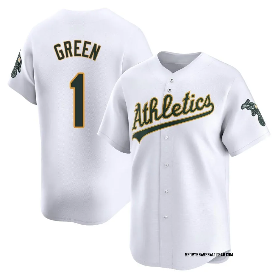 Dick Green Men's Oakland Athletics White Limited Home Jersey