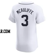 Dick Mcauliffe Men's Detroit Tigers White Elite Home Jersey