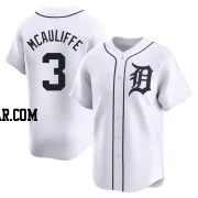 Dick Mcauliffe Men's Detroit Tigers White Limited Home Jersey