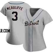 Dick Mcauliffe Women's Detroit Tigers Gray Authentic Road Jersey