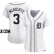 Dick Mcauliffe Women's Detroit Tigers White Limited Home Jersey