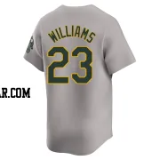 Dick Williams Men's Oakland Athletics Gray Limited Away Jersey