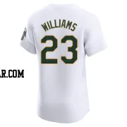 Dick Williams Men's Oakland Athletics White Elite Home Jersey