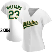 Dick Williams Women's Oakland Athletics White Authentic Home Jersey