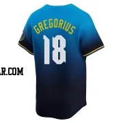 Didi Gregorius Men's Philadelphia Phillies Blue Limited 2024 City Connect Jersey