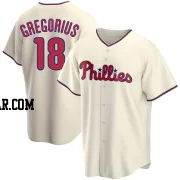 Didi Gregorius Youth Philadelphia Phillies Cream Replica Alternate Jersey