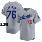 Diego Cartaya Youth Los Angeles Dodgers Gray Limited Away Jersey