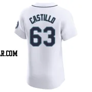 Diego Castillo Men's Seattle Mariners White Elite Home Jersey