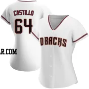 Diego Castillo Women's Arizona Diamondbacks White Authentic Home Jersey