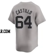 Diego Castillo Youth New York Yankees Gray Limited Away Jersey