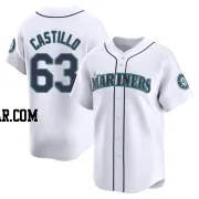 Diego Castillo Youth Seattle Mariners White Limited Home Jersey