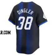 Dillon Dingler Men's Detroit Tigers Blue Limited 2024 City Connect Jersey