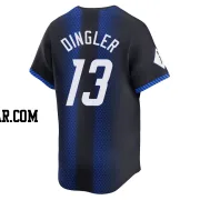 Dillon Dingler Men's Detroit Tigers Blue Limited 2024 City Connect Jersey