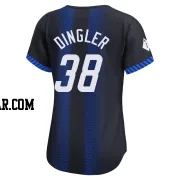 Dillon Dingler Women's Detroit Tigers Blue Limited 2024 City Connect Jersey