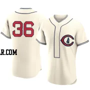 Dillon Maples Men's Chicago Cubs Cream Authentic 2022 Field Of Dreams Jersey