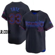 Dillon Tate Men's Toronto Blue Jays Black Limited 2024 City Connect Jersey