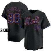 Diosmerky Taveras Men's New York Mets Black Limited Alternate Jersey