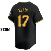 Dock Ellis Men's Pittsburgh Pirates Black Limited Alternate Jersey