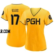 Dock Ellis Women's Pittsburgh Pirates Gold Authentic 2023 City Connect Jersey