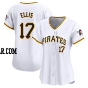 Dock Ellis Women's Pittsburgh Pirates White Limited Home Jersey