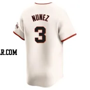 Dom Nunez Men's San Francisco Giants Cream Elite Home Jersey