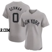 Domingo German Men's New York Yankees Gray Elite Road Jersey