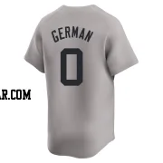 Domingo German Men's New York Yankees Gray Limited Away Jersey