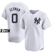 Domingo German Men's New York Yankees White Limited Yankee Home Jersey