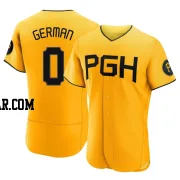 Domingo German Men's Pittsburgh Pirates Gold Authentic 2023 City Connect Jersey